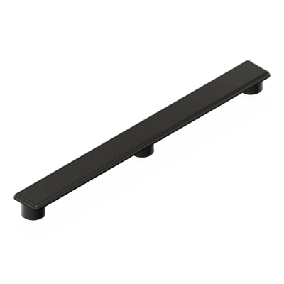 60-110-1 MODULAR SOLUTIONS POLYAMIDE PART END CAP 180MM X 18.5MM BLACK